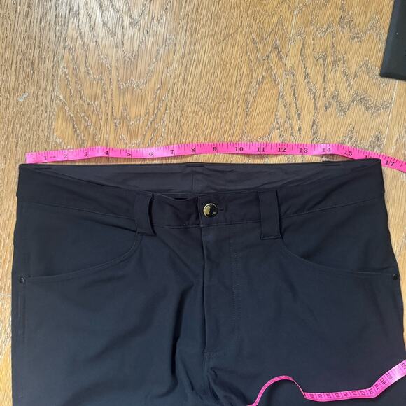 Lululemon Mens ABC Warpstream Black Pants 32x33 (slight Wear On button) - Picture 8 of 14